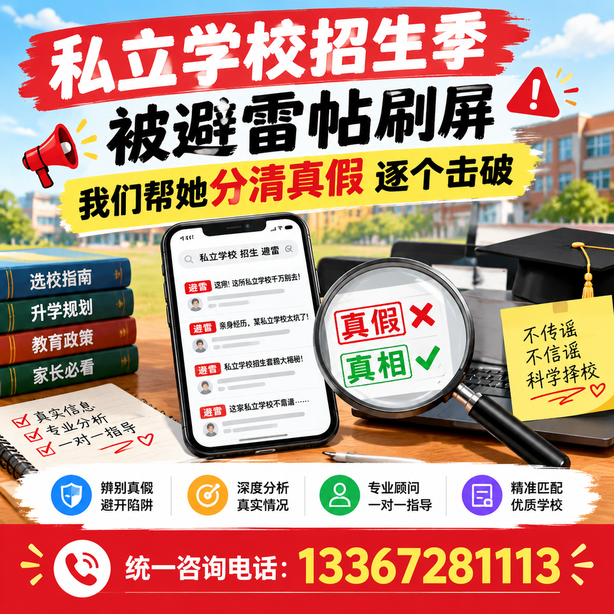 乌兰察布小红书舆情合规处置：私立学校招生季被避雷帖刷屏，我们帮她分清真假逐个击破